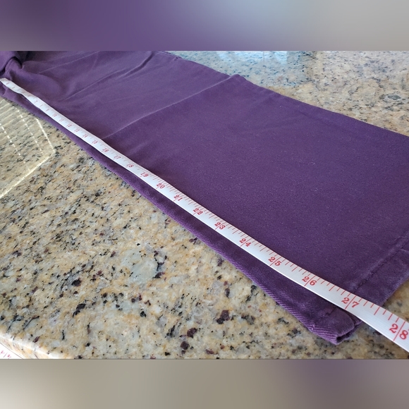 Gloria Vanderbilt Two Jean Bundle Purple & Blue Amanda Pants Women's Size 12 - Picture 16 of 16